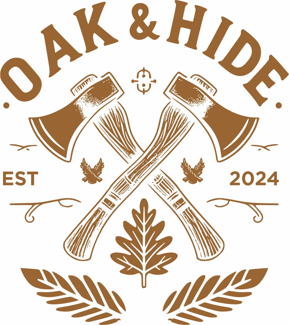 Brand New Logo for Oak & Hide!