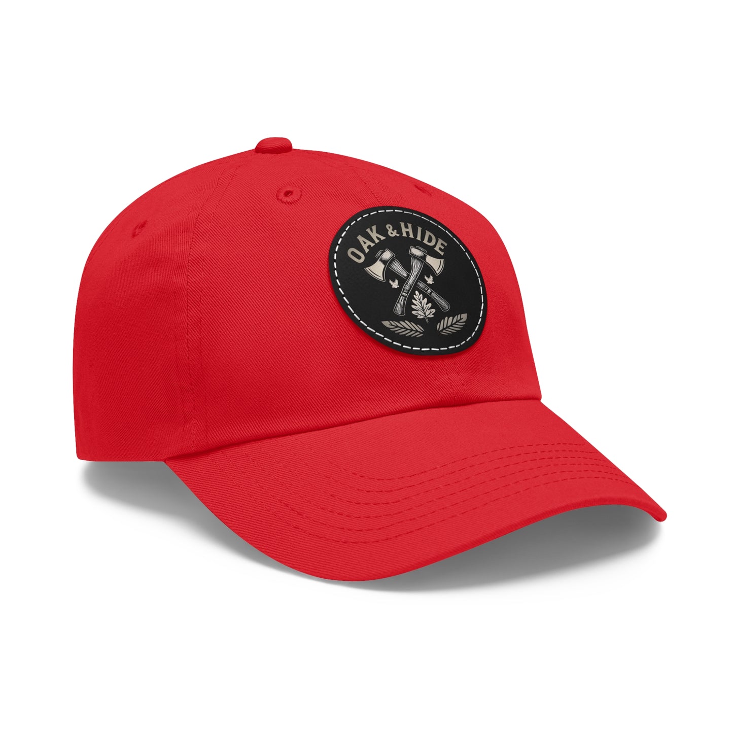 'The Oak & Hide Hat' with Leather Patch