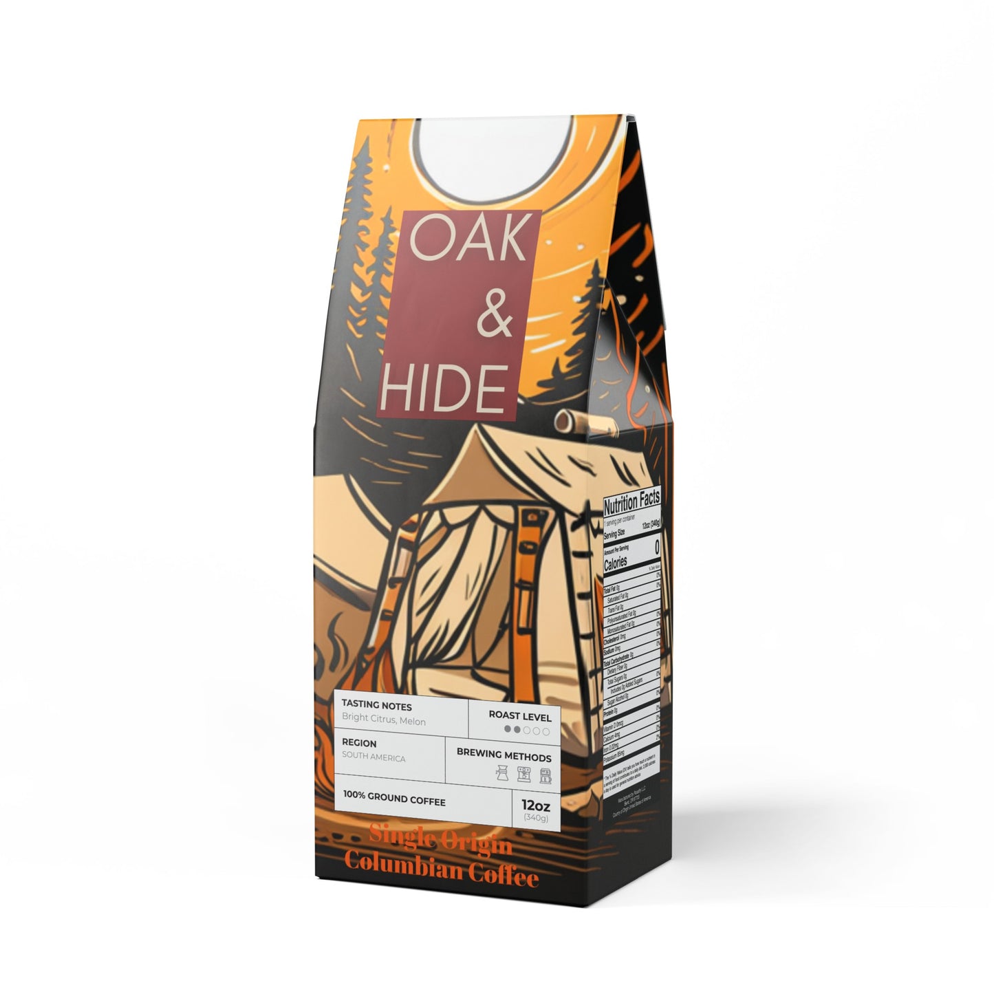 'Eat.Sleep.Camp' Single Origin Colombian Coffee (Light-Medium Roast)