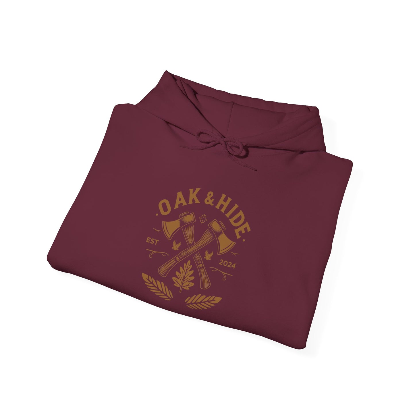 'The Oak & Hide Hoodie' (Unisex Hooded Sweatshirt)