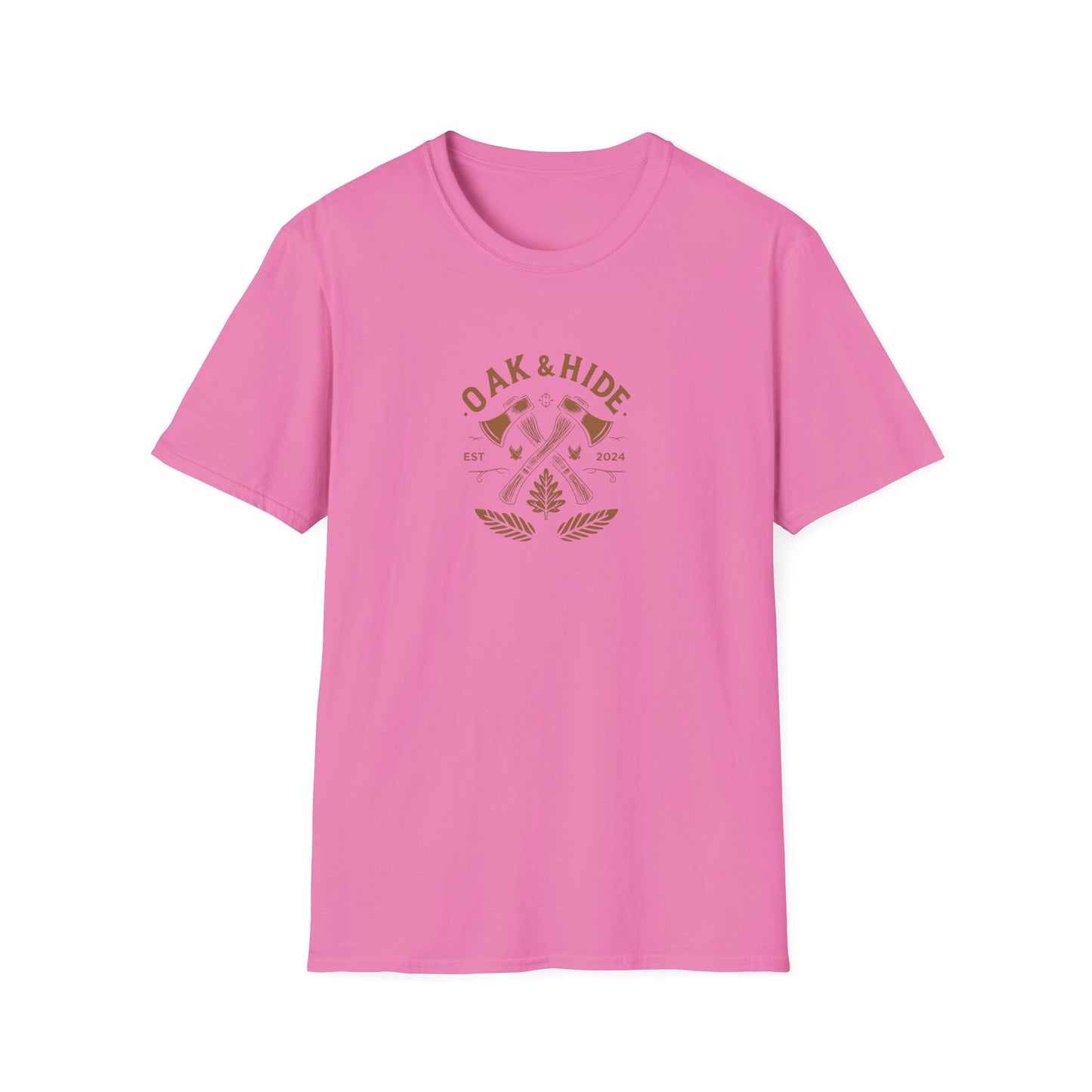 'The Oak & Hide T-Shirt' w/ Logo