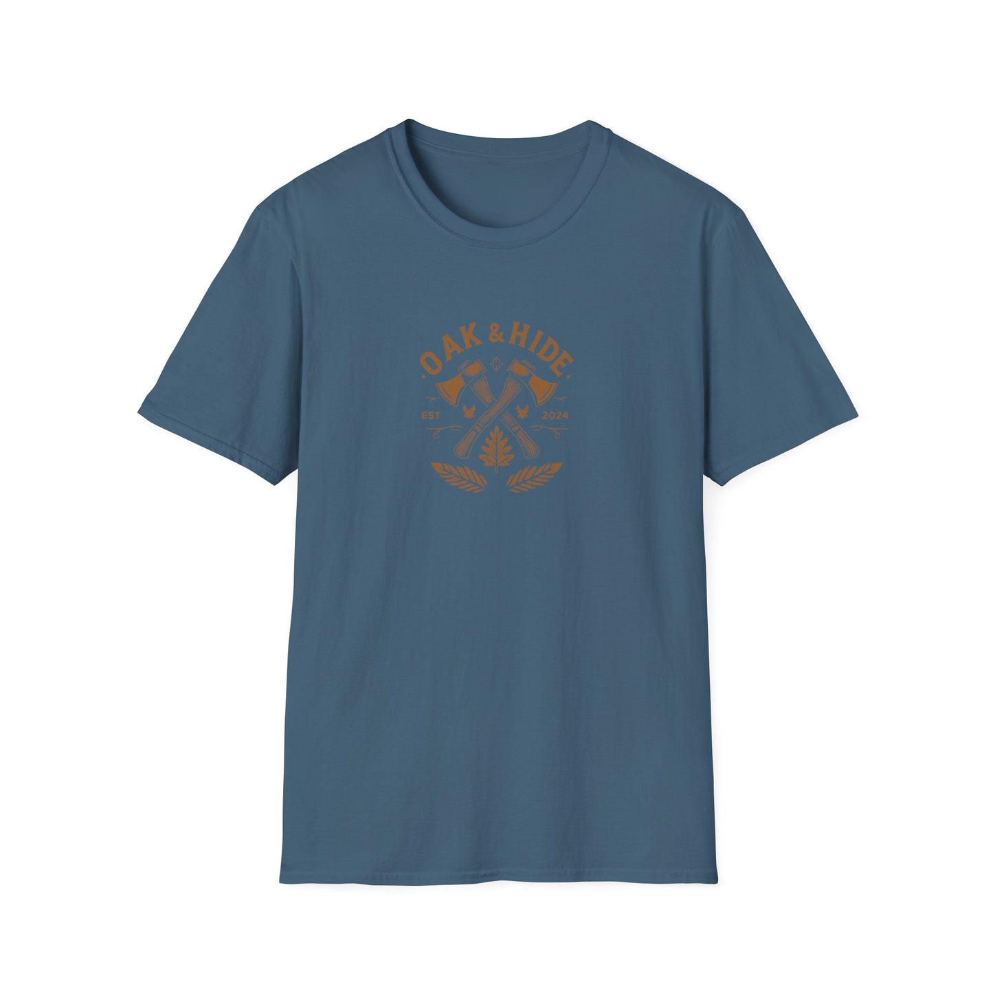'The Oak & Hide T-Shirt' w/ Logo