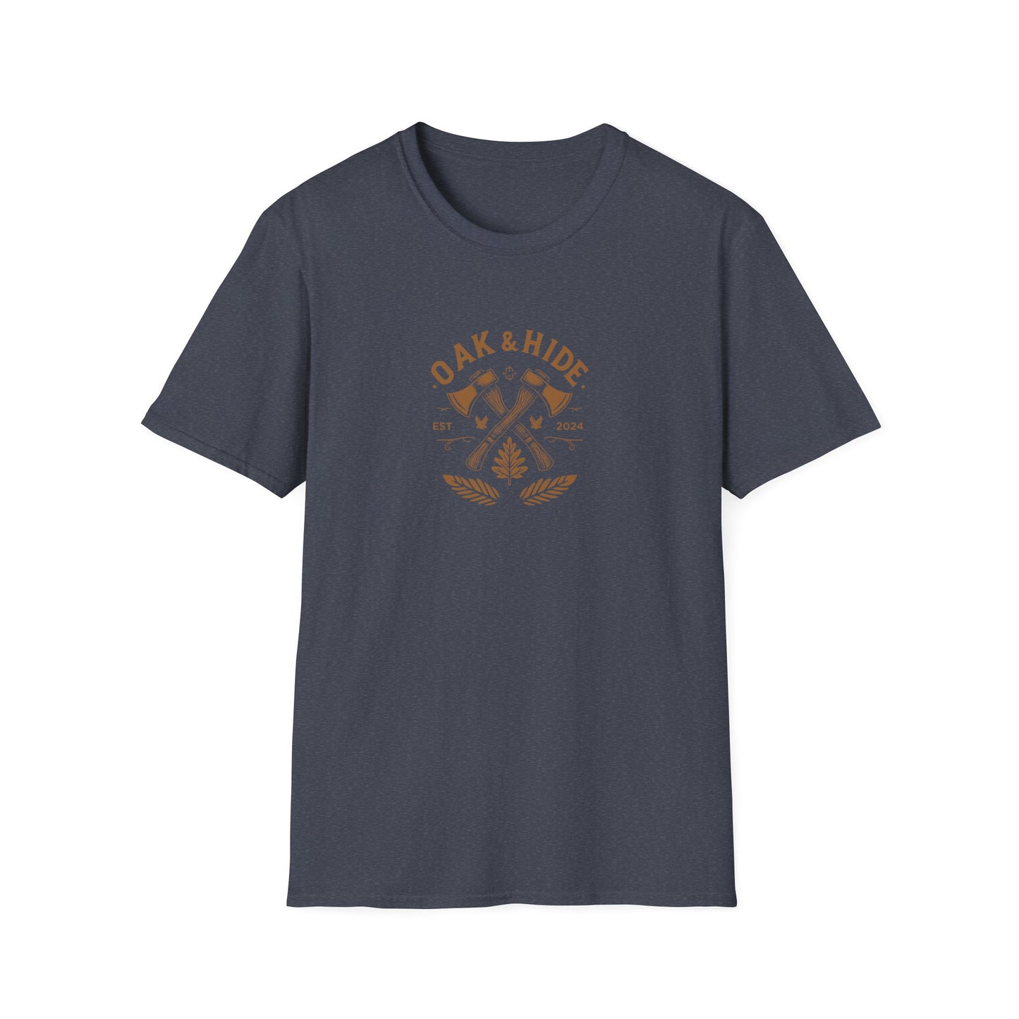'The Oak & Hide T-Shirt' w/ Logo