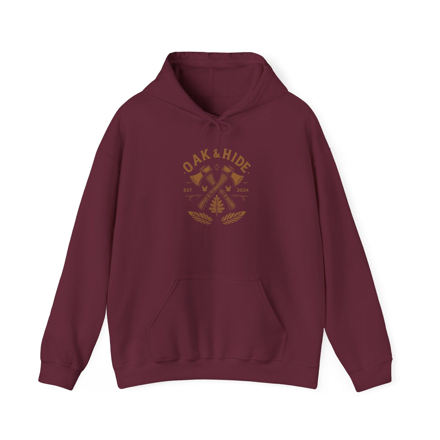 'The Oak & Hide Hoodie' (Unisex Hooded Sweatshirt)