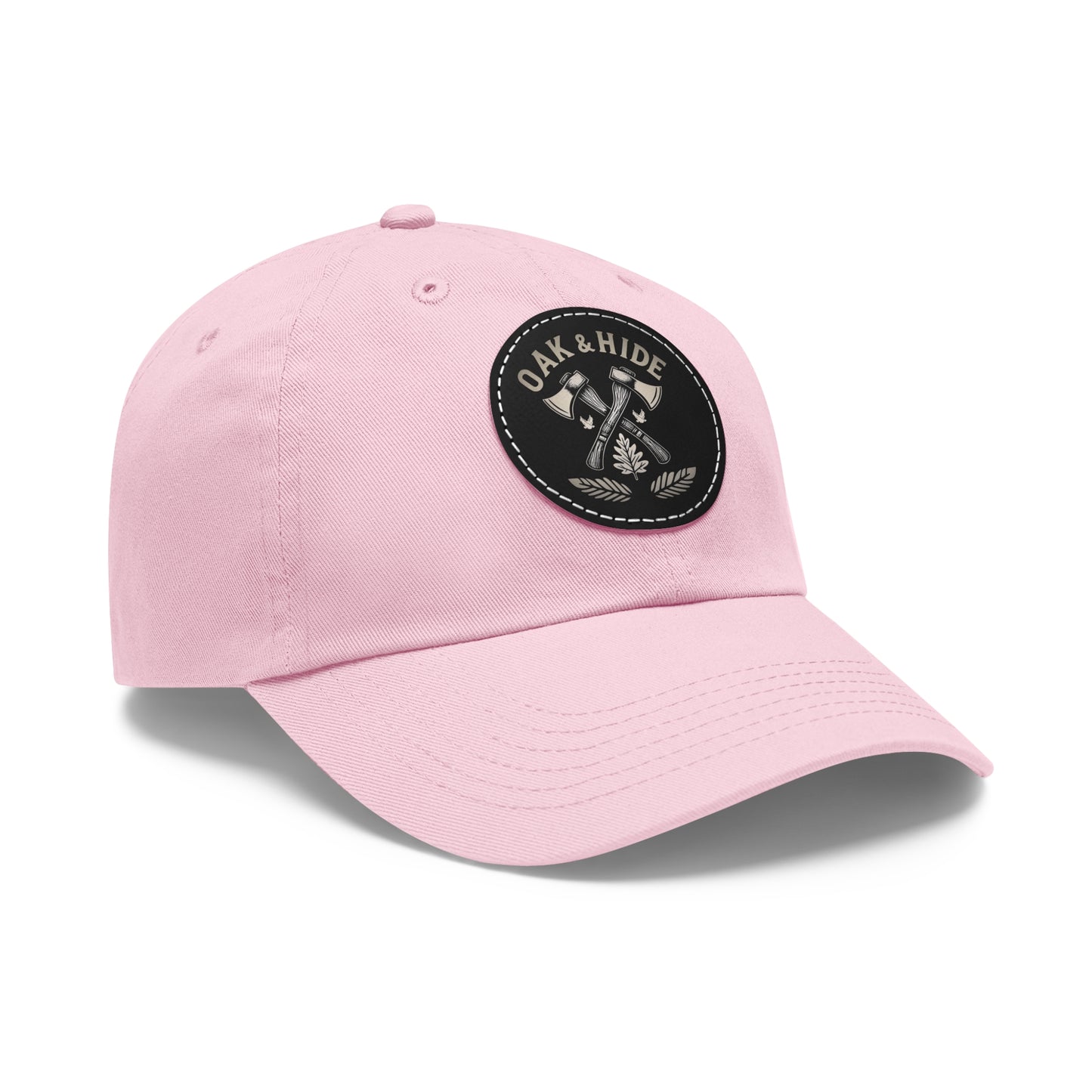 'The Oak & Hide Hat' with Leather Patch