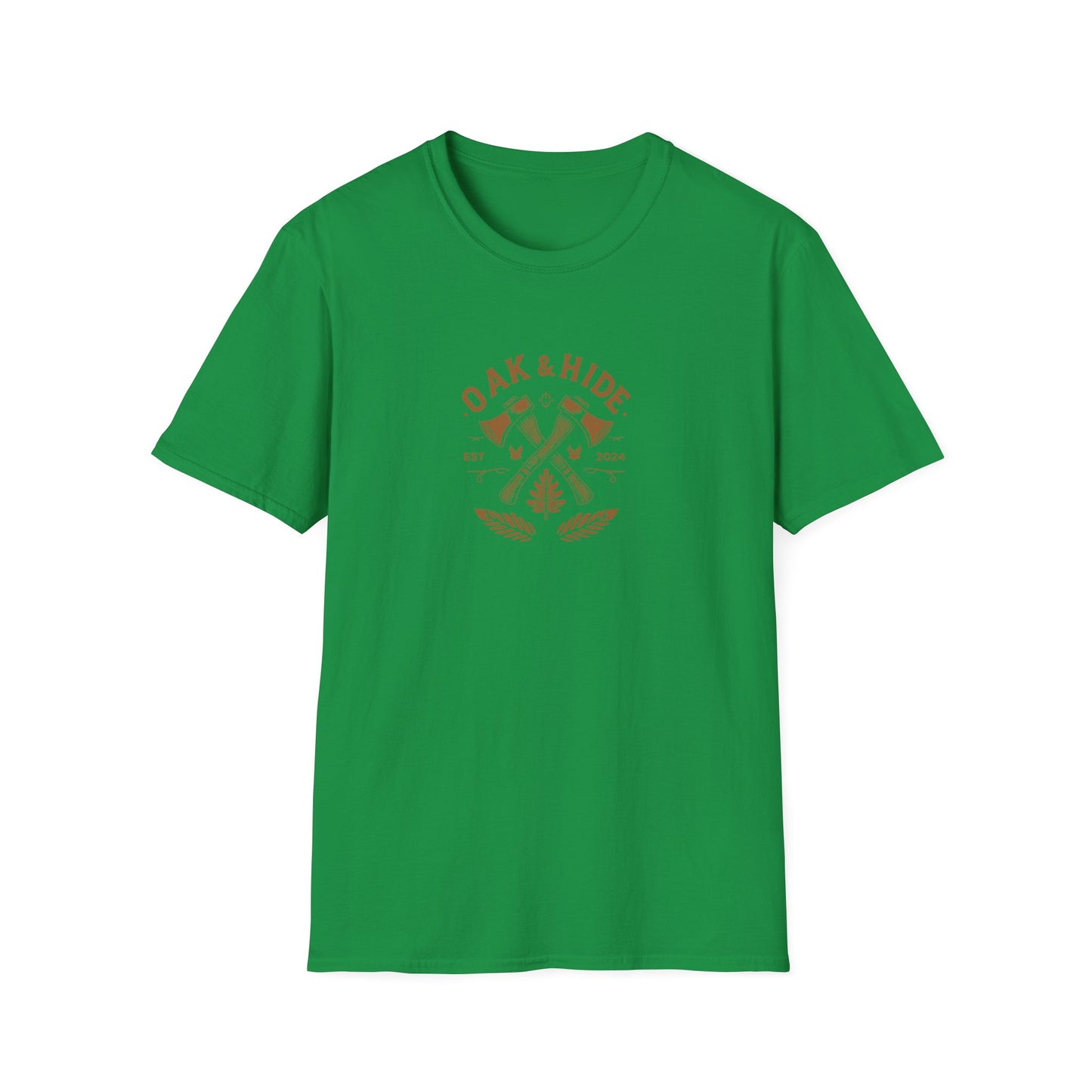 'The Oak & Hide T-Shirt' w/ Logo