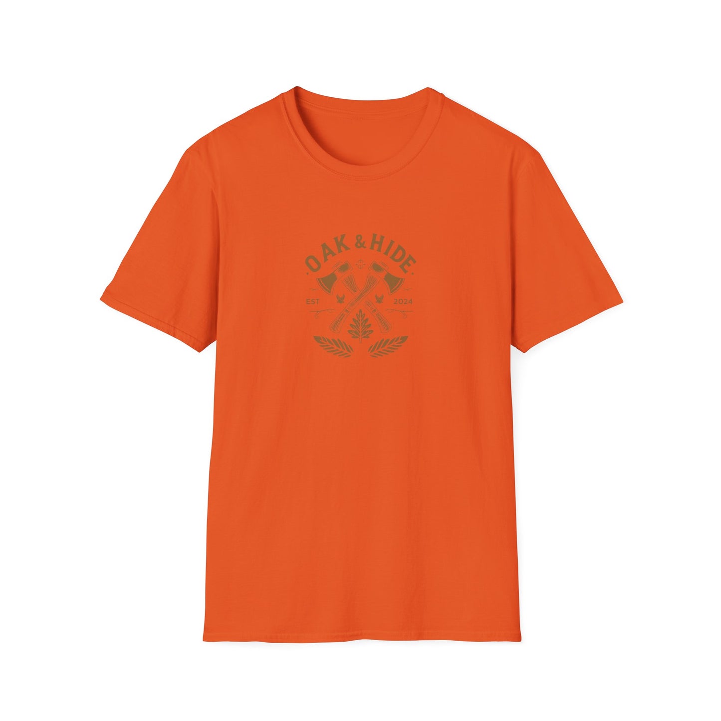 'The Oak & Hide T-Shirt' w/ Logo