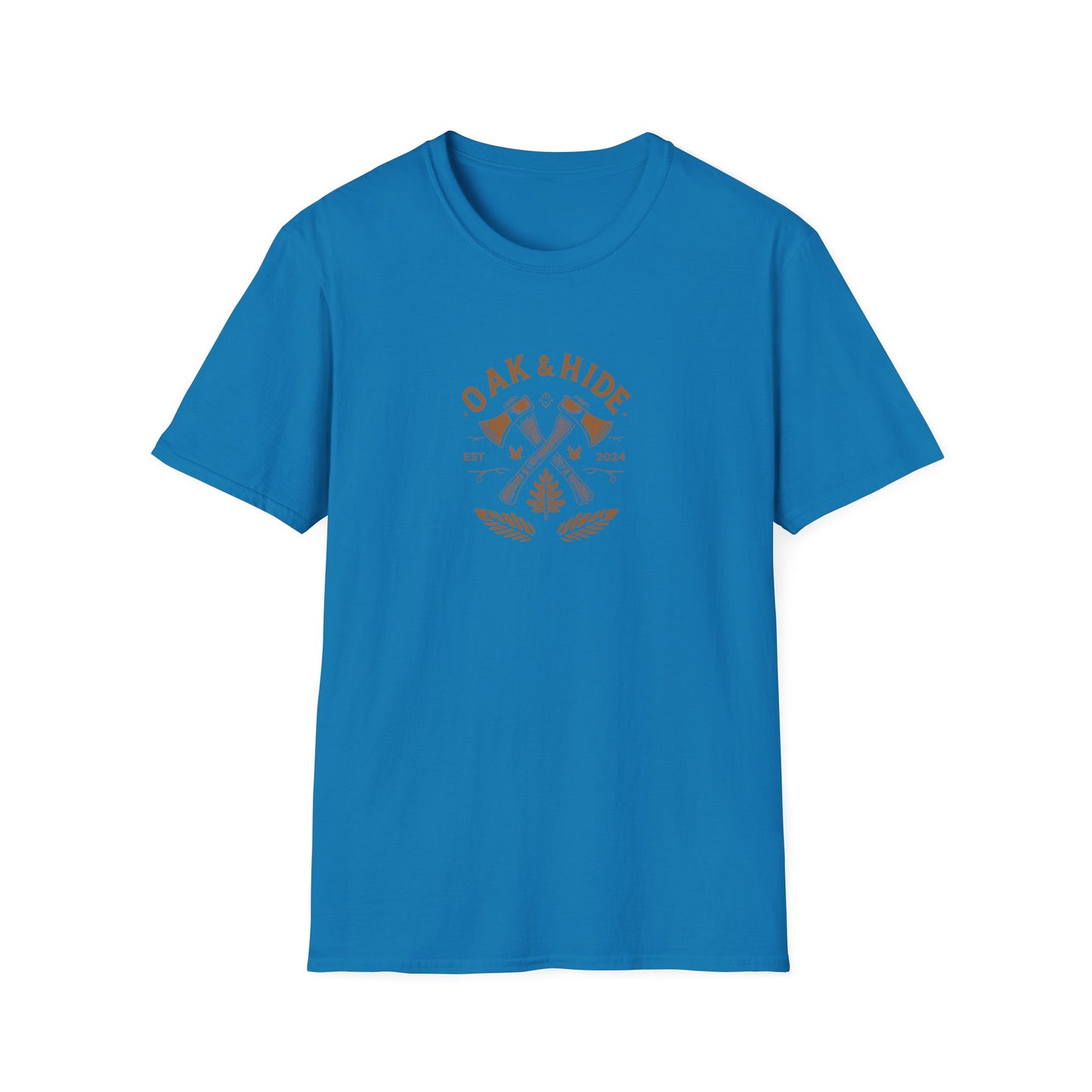 'The Oak & Hide T-Shirt' w/ Logo