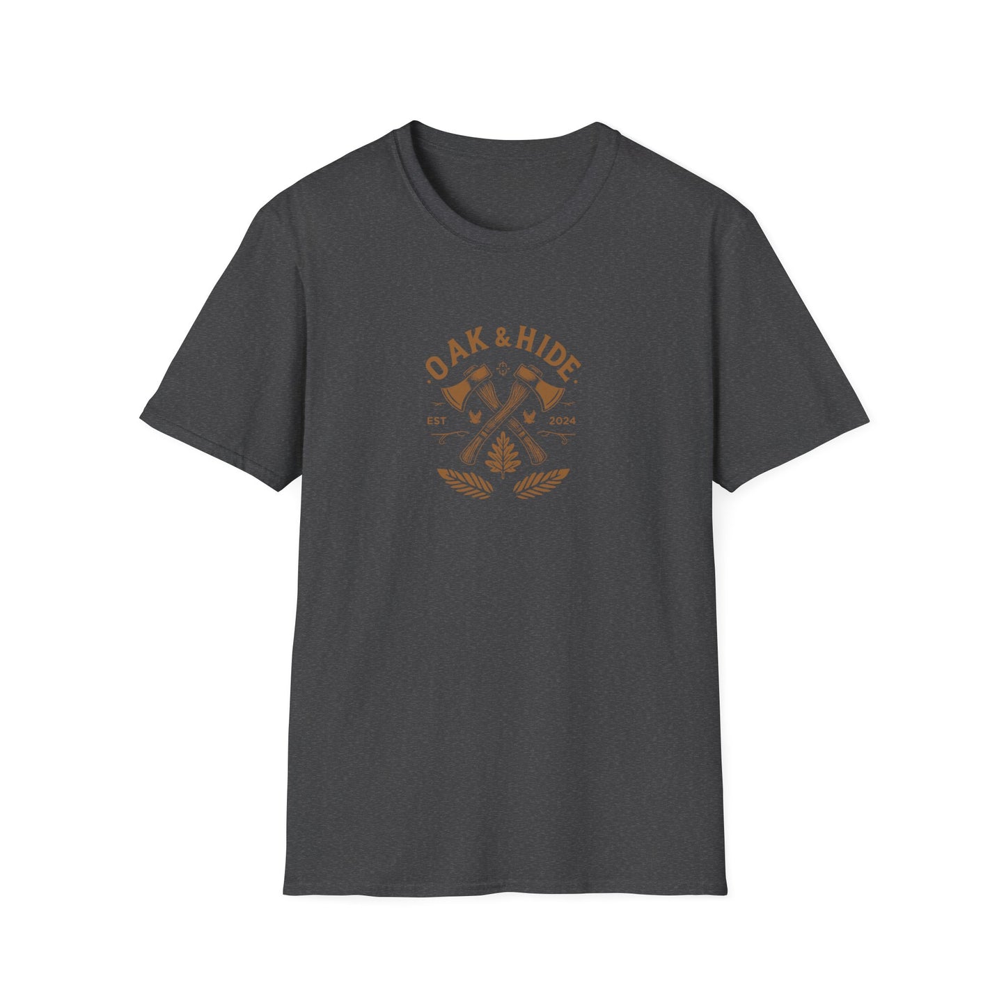 'The Oak & Hide T-Shirt' w/ Logo