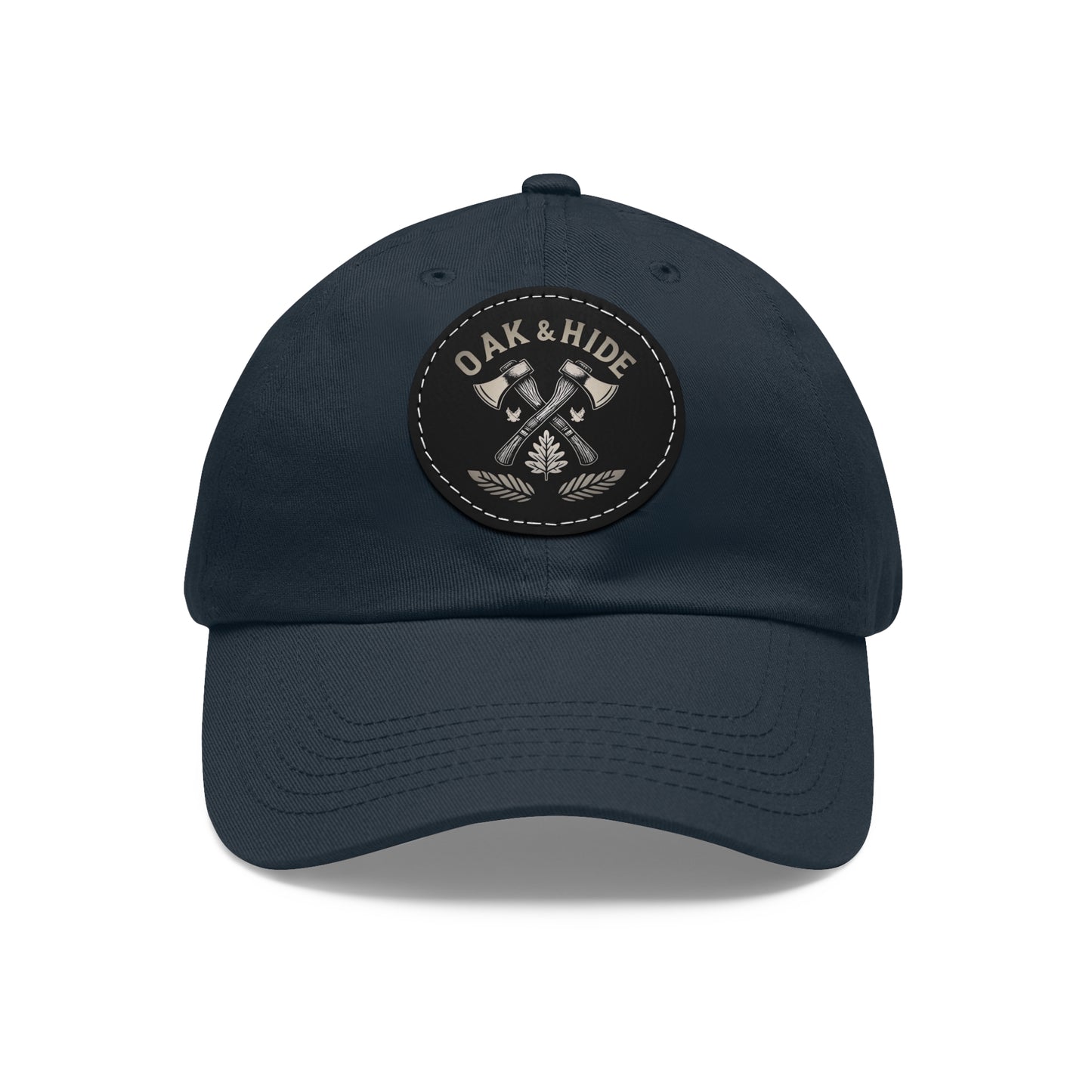 'The Oak & Hide Hat' with Leather Patch