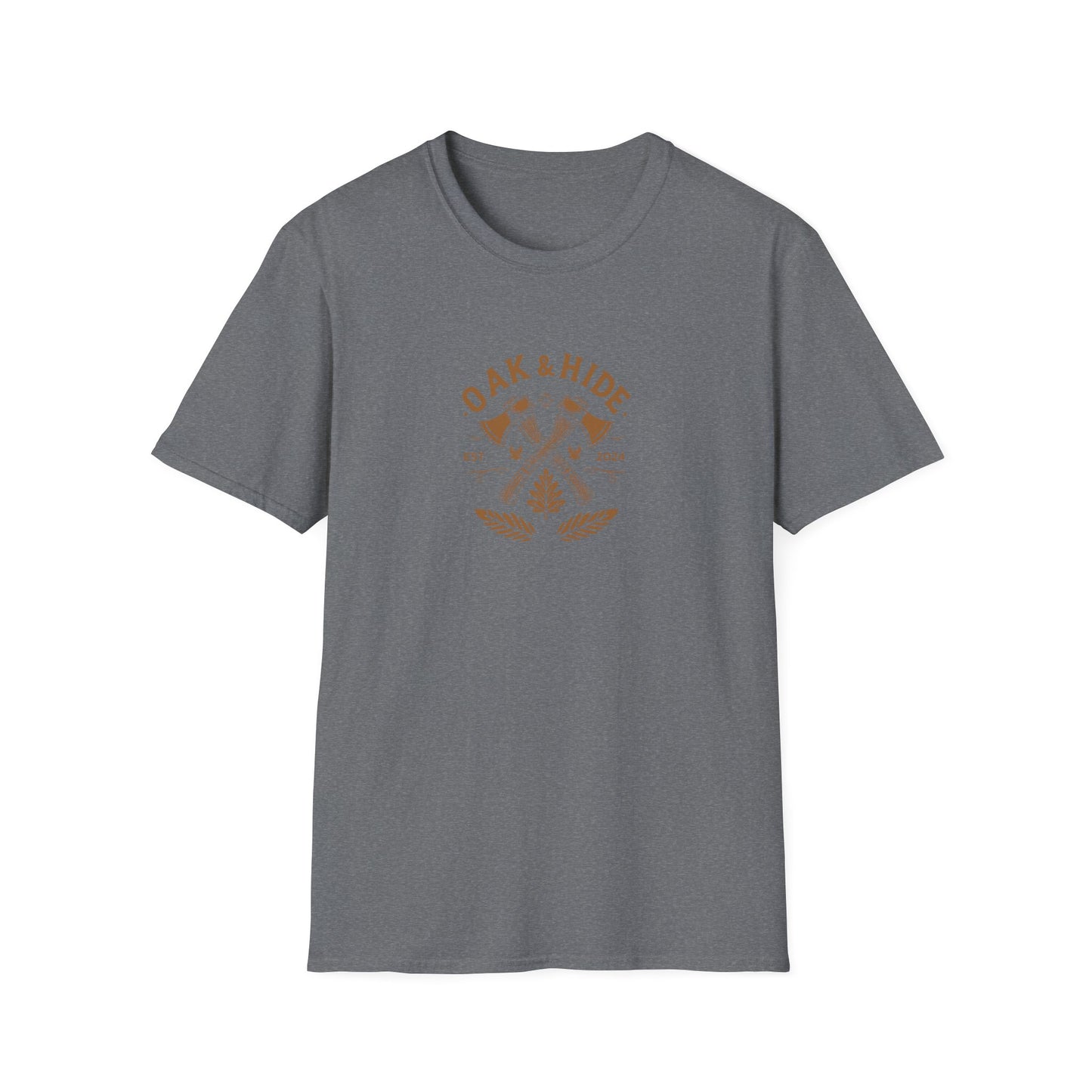 'The Oak & Hide T-Shirt' w/ Logo