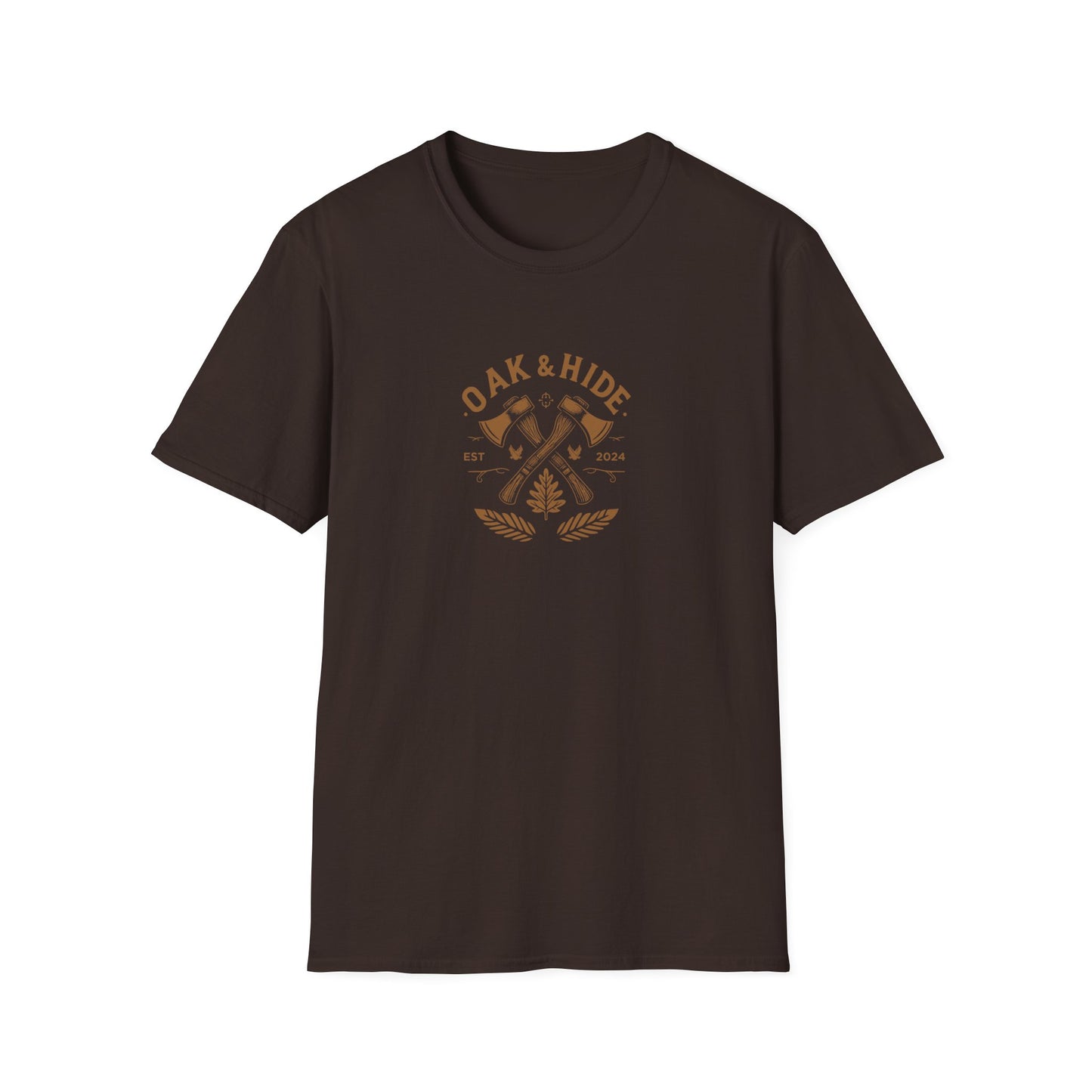 'The Oak & Hide T-Shirt' w/ Logo