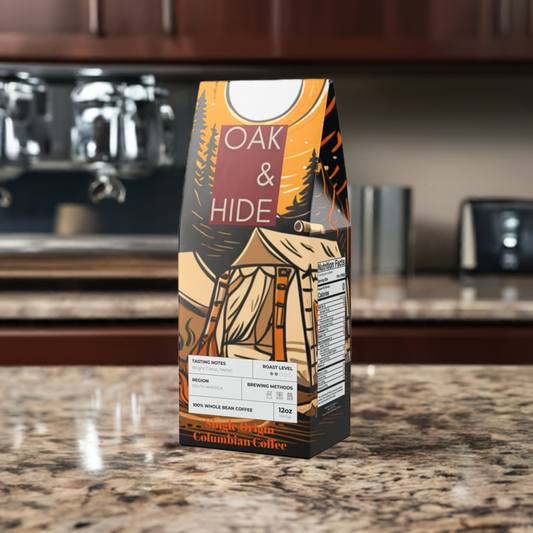 'Eat.Sleep.Camp' Single Origin Colombian Coffee (Light-Medium Roast)