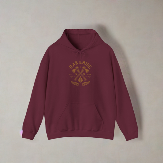 'The Oak & Hide Hoodie' (Unisex Hooded Sweatshirt)
