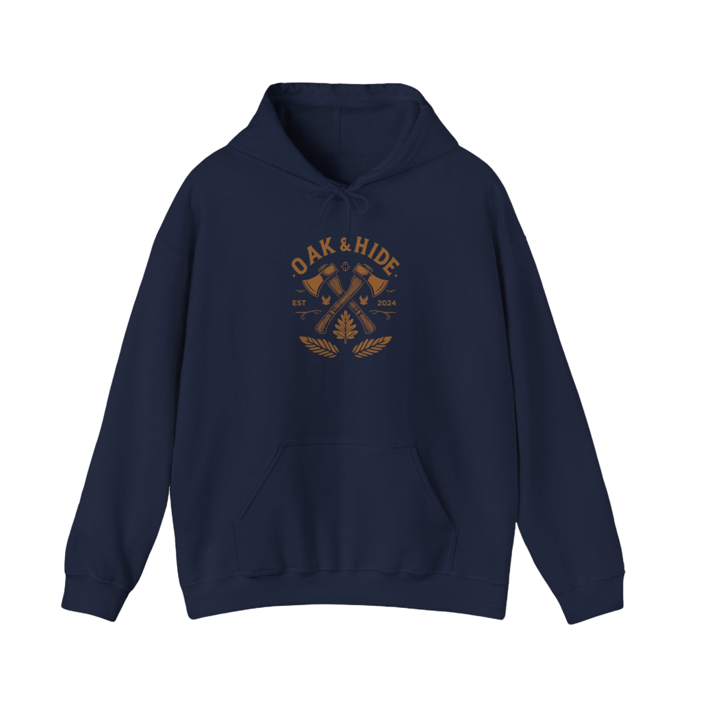 'The Oak & Hide Hoodie' (Unisex Hooded Sweatshirt)